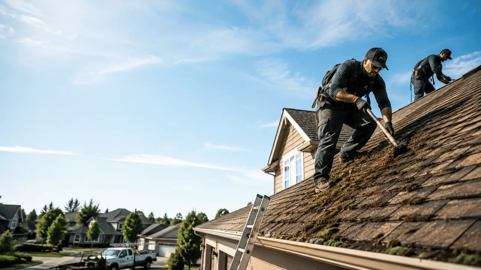 Roof Moss Removal in Cambridge, MD near me